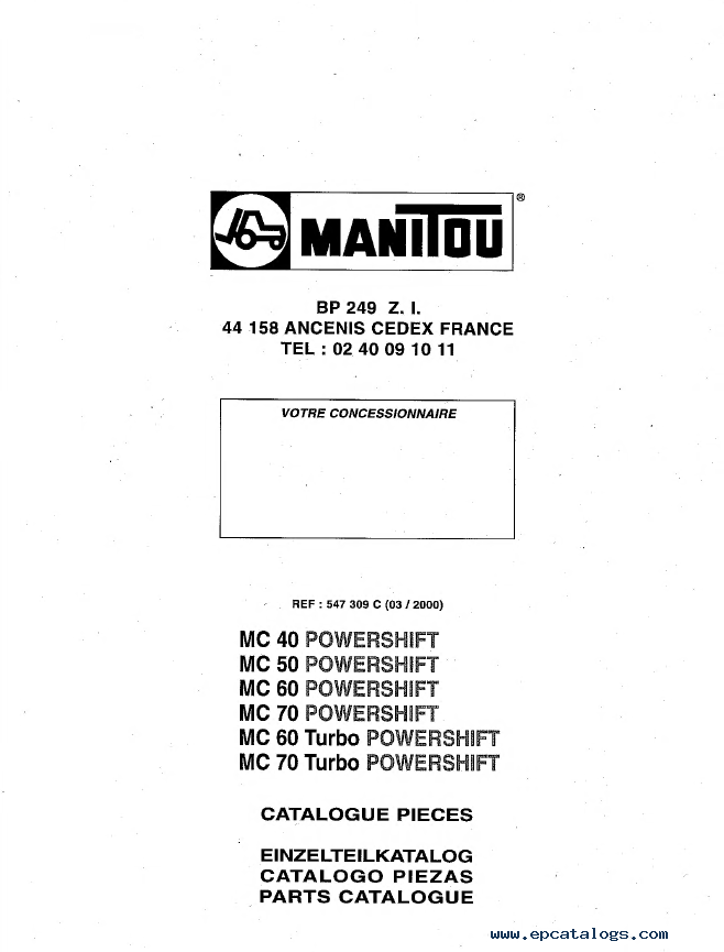 manitou parts catalog pdf